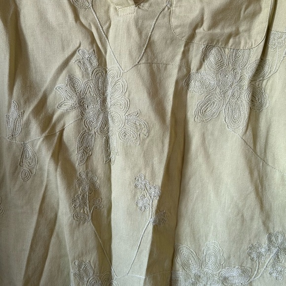 Soft Surroundings Livvie Cotton/Linen Blend Top - Picture 6 of 8